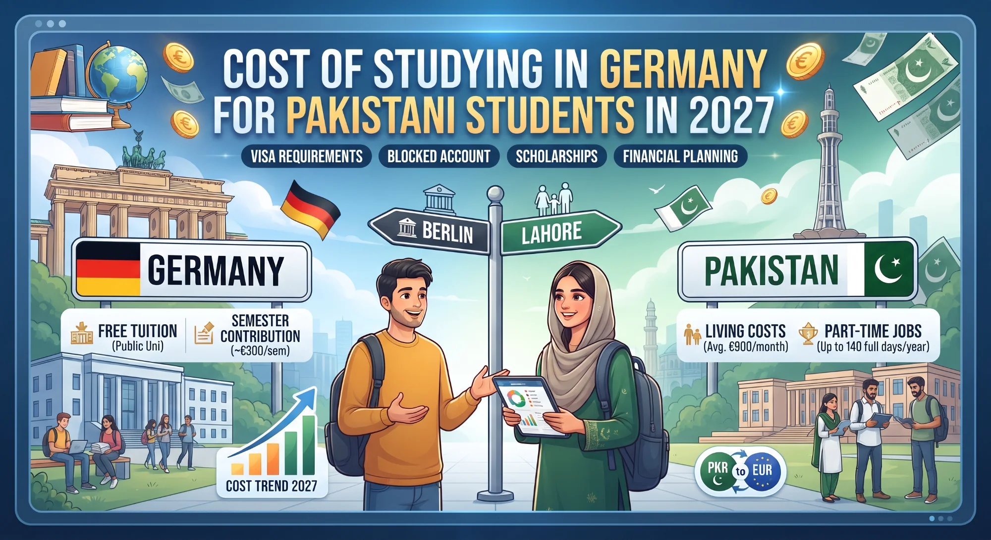 Cost of Studying in Germany for Pakistani Students in 2027